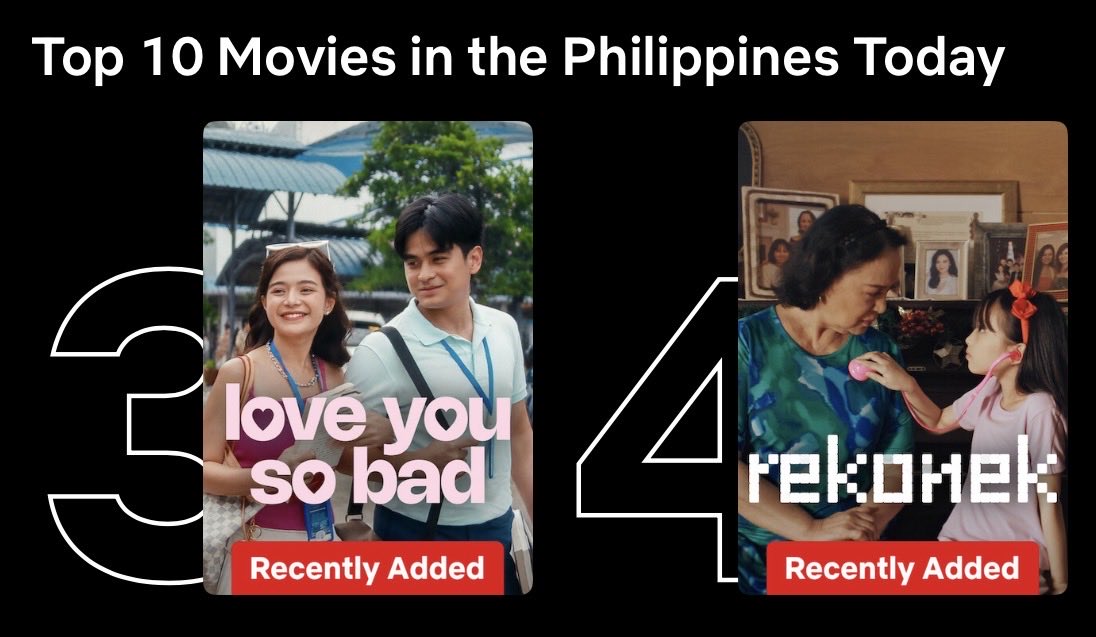 nomadjenny's tweet photo. good morning to the top 3 movie on netflix ph #LoveYouSoBad https://t.co/KRetOmLYt7