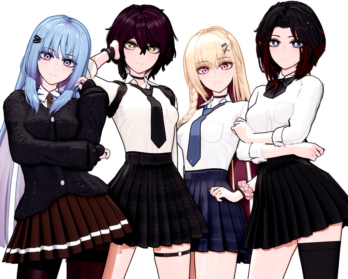 Meken1_'s tweet photo. The quartet https://t.co/LwwzyWYaWM
