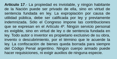 arilijalad's tweet photo. Feinmann miente

La ley que trata el Senado pretende derogar varios artículos de la Ley de Tierras. 
¿Cuales?
Estos: los que ponen límites a la extranjerización. 
Lo que quiere Milei y promociona Feinmann es que se pueda vender todo el territorio sin límites, derogando los artículos 8, 9 y 10 de la ley 26.737. 

La propiedad privada ya la protege la Constitución, artículo 17. 
Un abogado decente lo sabría.