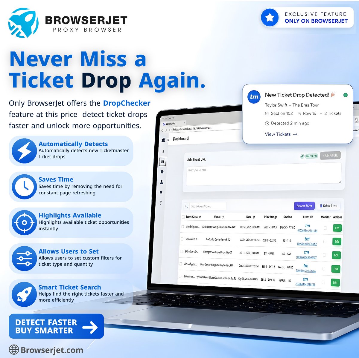 BrowserJet's tweet photo. Did you know BrowserJet also comes with DropChecker?
And the best part? You get this powerful feature at such an affordable price,  a feature that many other browsers don’t have.
https://t.co/KU1D3dxPvo

#browserjet #ecommerce  #VPNs #spurs #chelsea #browserjetblog #dropchecker https://t.co/ZwfM0h6WRu