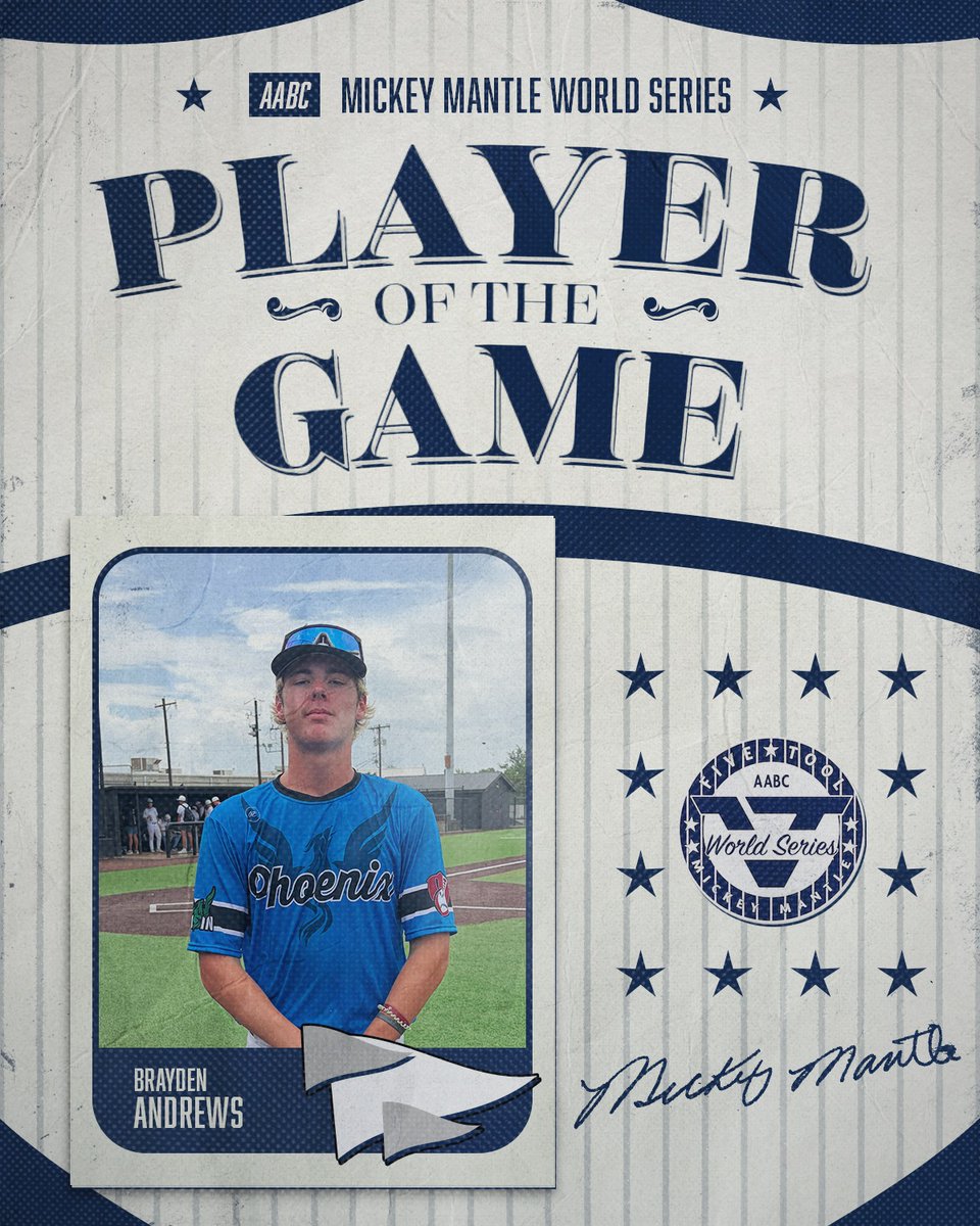 FiveToolOK's tweet photo. #MantleWS F: @RisinBaseball Phoenix 2028 4, Wow Factor 2028 3
PoG: @brayden_and16 1-2, 3 RBI
Hitter: @LReukebaseball 3-4, R https://t.co/tyealQHufy