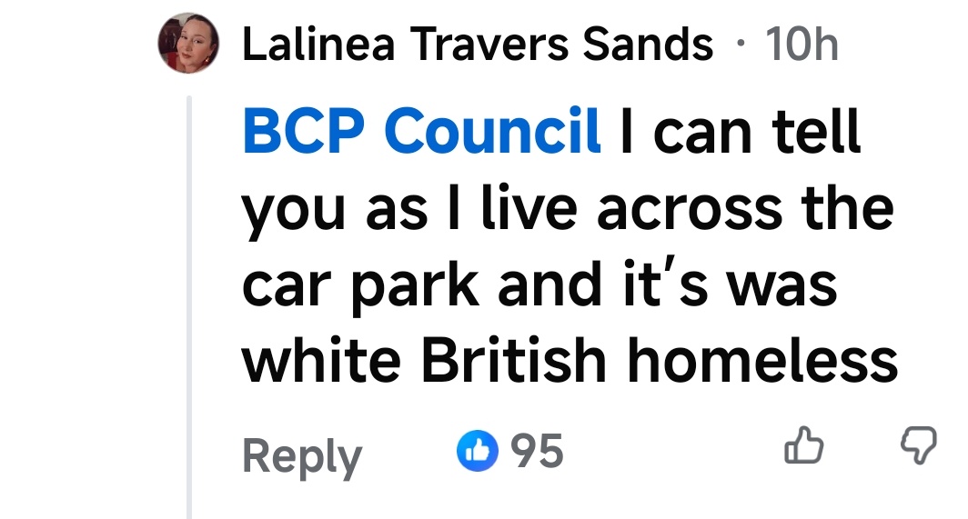 TheMeldrew's tweet photo. Farage shared a video claiming an abandoned, messy campsite in Bournemouth had been left by "illegals", using it to push his deportation message
He was corrected by the local council and many others
All Reform have is lies lies lies and spread them to cause hate and division https://t.co/kkhnSYnVMT
