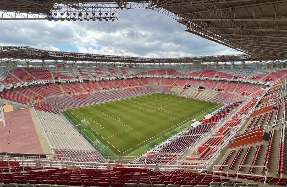 eliaslopezvzla's tweet photo. El Caracas Fútbol Club jugará su partido frente a Santa Fe por la vuelta de los playoffs de la Copa Sudamericana en el Metropolitano de Cabudare. 🇻🇪 https://t.co/T1uk1S1LFL