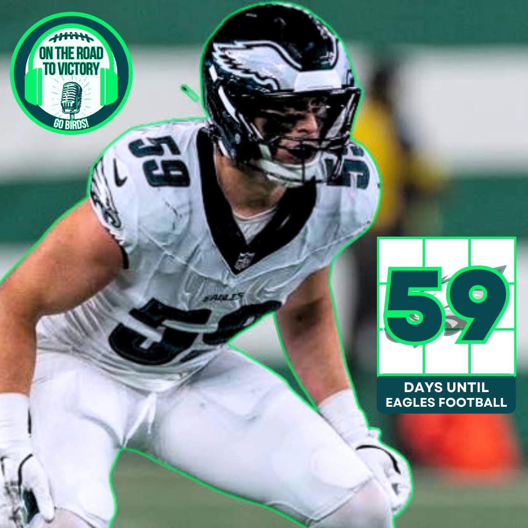 OTR2Victory's tweet photo. 59 Days Until Eagles Football Returns! https://t.co/piVV05PGQK
