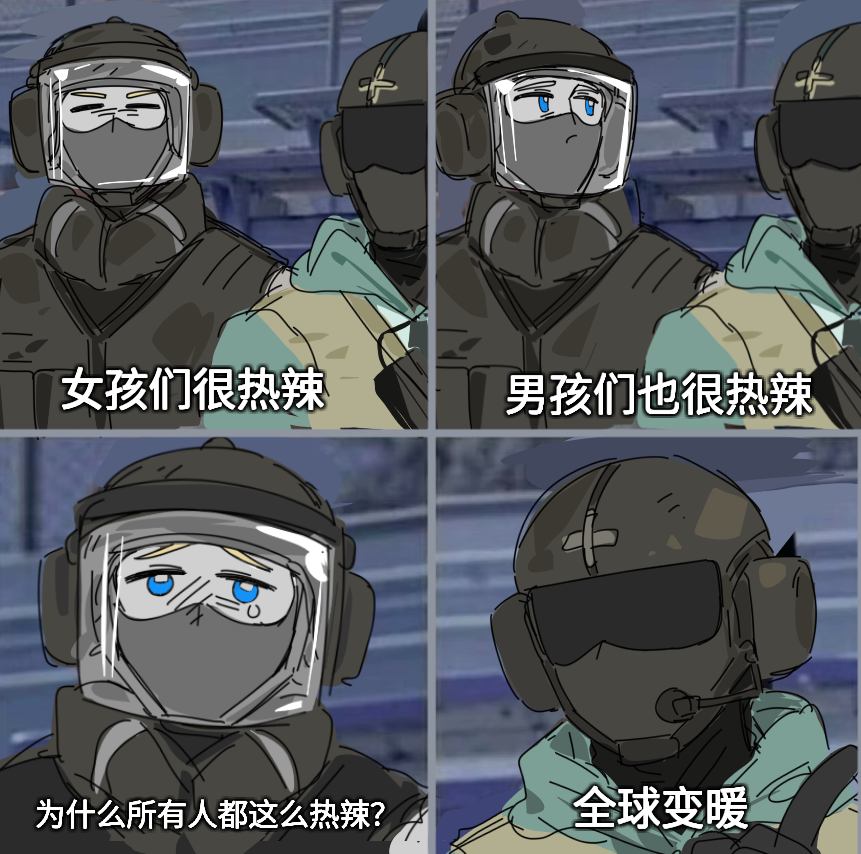jingyi_IIIV's tweet photo. #r6s #fuze 
好吧，只有这么几张能看吗，有点意思 https://t.co/dQbEyxBG4B