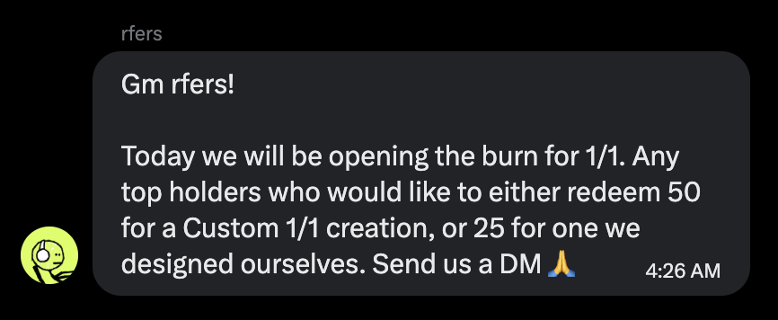 naut0x's tweet photo. imagine the smell when people start burning 25/50 of their @rfernft at a time 🔥🔥

NFA - currently very cheap but that might change quickly 
https://t.co/9bdRuSBI3H https://t.co/pj8jAddURp