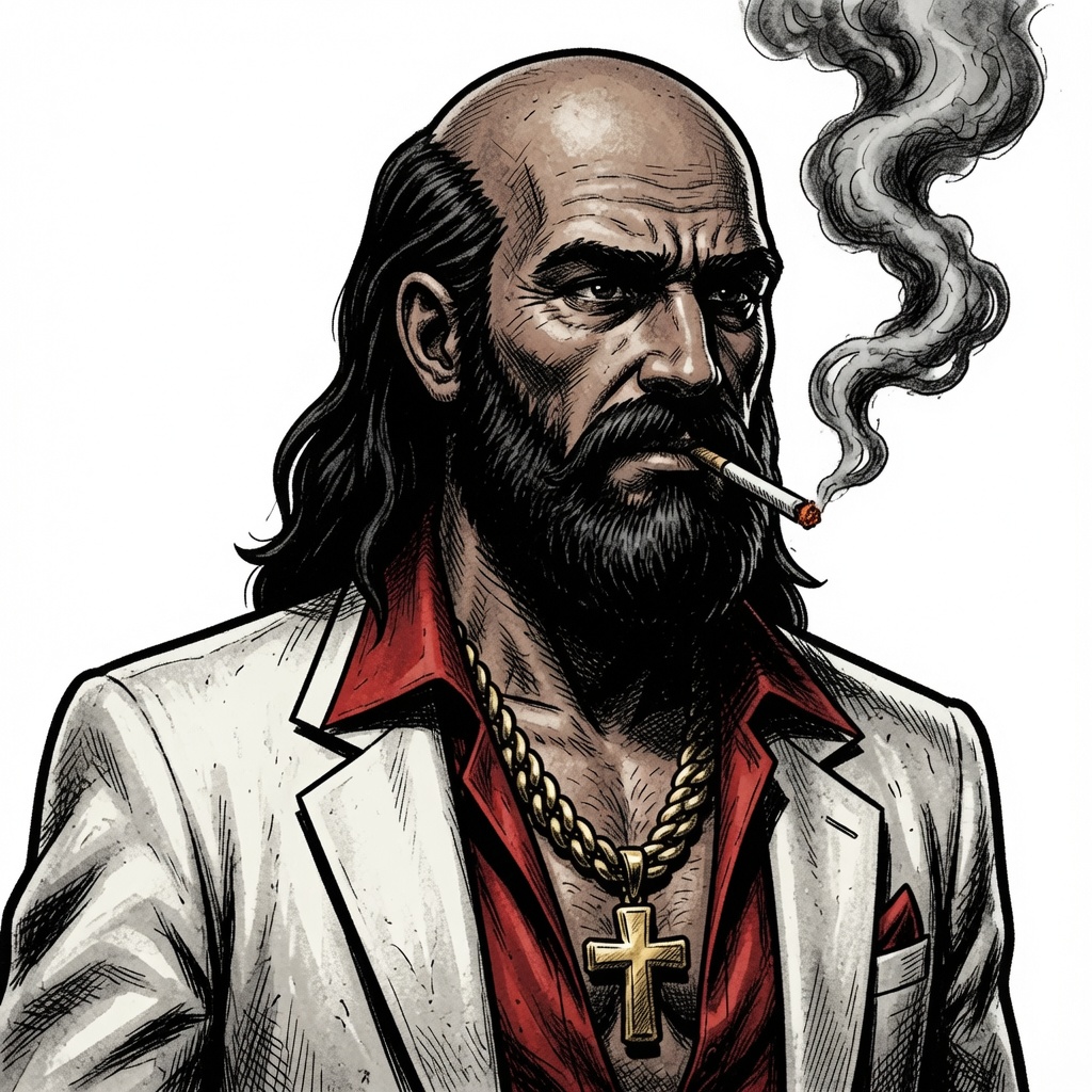RealBaldJesus's tweet photo. @S0Lmay0r Time to make Bald Jesus great again - The messiah of memes with a little bit of holy utility - @RealBaldJesus on $SOL

BPQxrqczG99Ke5zaZAiFSjaLqFC2nnD3QNNdqaC2pump https://t.co/i6i3Yx6EUm