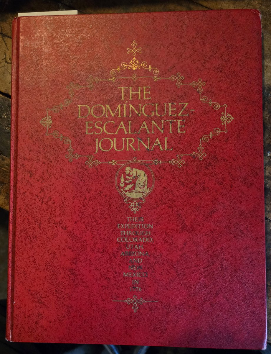 imetatronink's tweet photo. 📚 Dominguez / Escalante Expedition - 1776

I have been reading the journal of the 1776 Dominguez / Escalante expedition — 10 men who departed from Santa Fe, New Mexico in July 1776, and explored western Colorado, and much of Utah, passing very close to where I live in early October 1776.

They arrived back in Santa Fe January 2, 1777.

Franciscan Friar Silvestre Vélez de Escalante kept a detailed journal of the expedition.

One of the more fascinating details of the journal is their encounter with the Timpanogos (aka "Lagunas") tribe that lived primarily in what is now called Utah Valley, in the immediate vicinity of Utah Lake (Provo), west of the Wasatch Mountains, and stretching into south-central Utah.

Escalante describes the Timpanogos as unique from the other tribes they had encountered in their travels. Many wore deer-skin clothing and they made fine rabbit-skin blankets for use in the winter.

Most curiously, he notes: "They have good features and most of them have heavy beards."

Escalante also described meeting an old man with a beard "so full and long that he looked like one of the ancient hermits of Europe."

The Timpanogos are generally believed to be among the ancestors of the current Ute Indians, of whom I have met several over the years — but never once seen any bearded men among them.

Nor, to my knowledge, did the early Mormon pioneers (who arrived in 1847) ever record encounters with bearded natives.

There is much more of interest to be said about this 250-year-old expedition journal. I may write more about it in days to come.