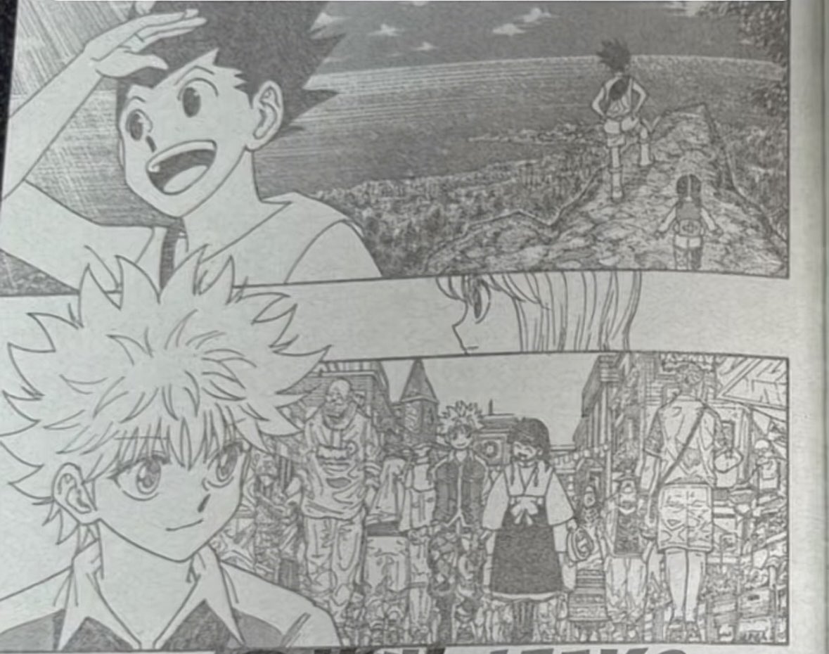 krlymf's tweet photo. gon y killua volvieron al manga, hoy toca peda 🙌😭🙌😭🙌🙌🎉🎉 https://t.co/M3DLoSuwHl