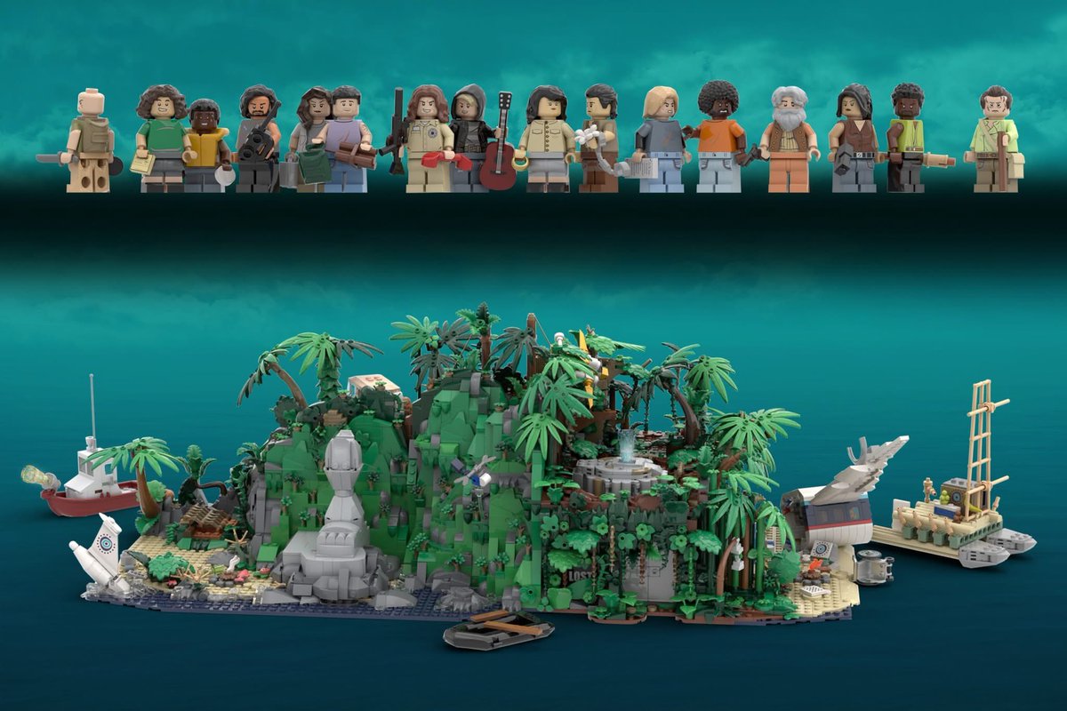 TheLOSTworld_'s tweet photo. The review results of LEGO ideas projects took place! Unfortunately, the model focused on LOST show did not pass this time. 

The model currently has almost 3500 votes out of 10k. If the project receives support, it has a chance to become an official LEGO set!

Repost if you support this project!

https://t.co/PHb9uX3HMD