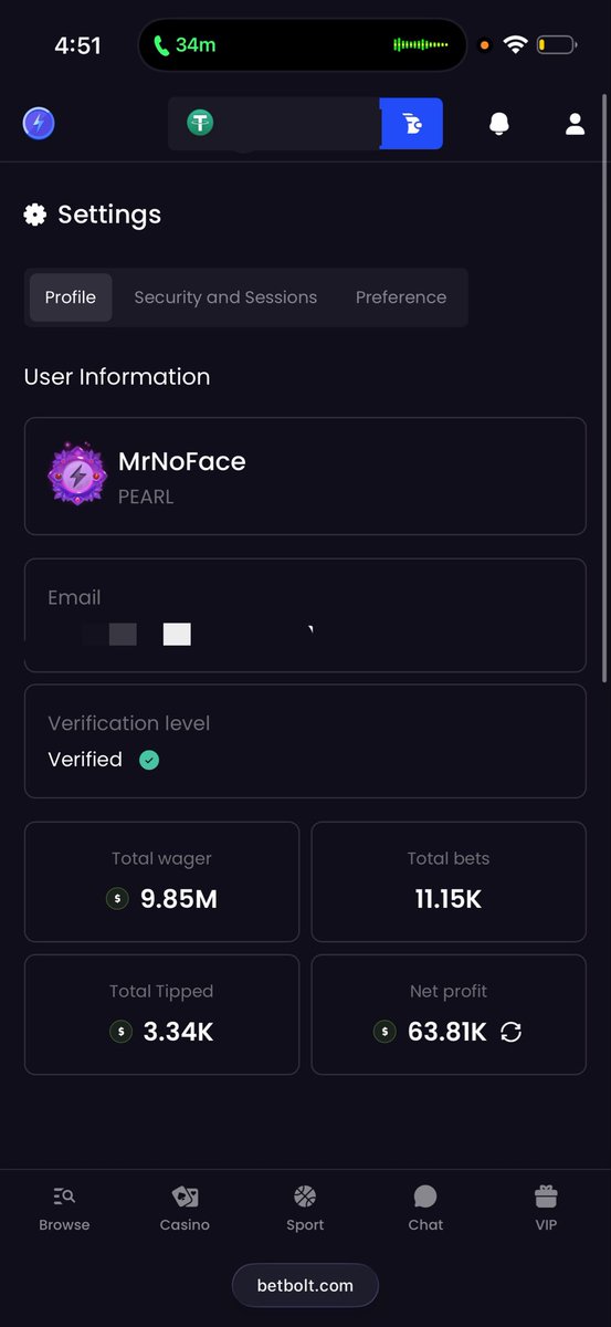 Mrnoface7420's tweet photo. For everyone using fake stats, here is what real stats look like. My online crypto play started in February. https://t.co/RXvYtXN0TO