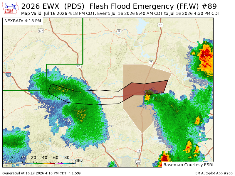 Iembot_emerg's tweet photo. EWX updates Flash Flood Warning [flash flood: observed, flash flood damage threat: catastrophic] (cancels Gillespie [TX], continues Blanco [TX]) till 4:30 PM CDT https://t.co/AaB6O5zxjT https://t.co/UdTl3uYR7G