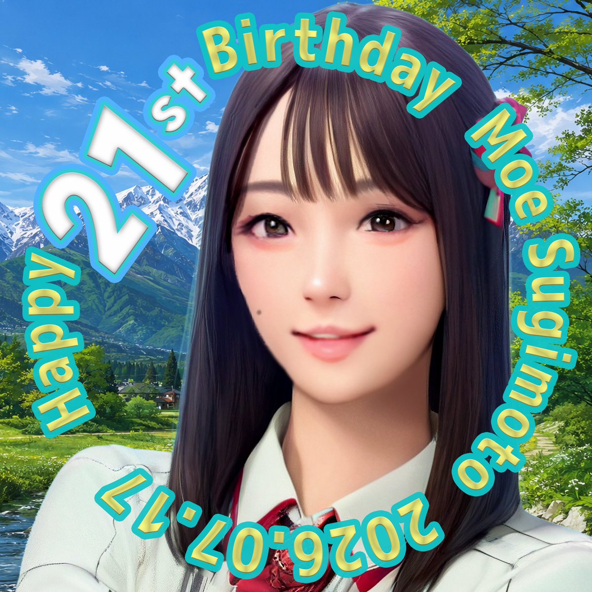 micchiytweet's tweet photo. もえちゃん21歳のお誕生日おめでとう🎉🎊
キャプテン発表時の会場からの鳴り止まない拍手は今でも忘れられないです🥹
改めて引き受けてくれてありがとう😭
グラビア､海外のお仕事､キャプテン就任など中身の濃かった20歳を超える1年にしてくださいね☺️
#もっちにじゅういち
#杉本萌生誕祭2026 https://t.co/PgFC00aaus