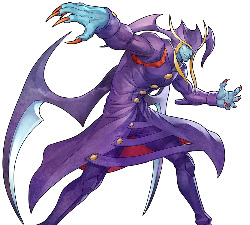MrMagma468's tweet photo. My favorite fighting game villains! #SamuraiShodown #Darkstalkers #RivalSchools #ProjectJustice 

Shiro Tokisada Amakusa from Samurai Shodown
Mizuki Rashojin from Samurai Shodown
Jedah Dohma from Darkstalkers
Hyo Imawano from Rival Schools https://t.co/x1fKgiIurn