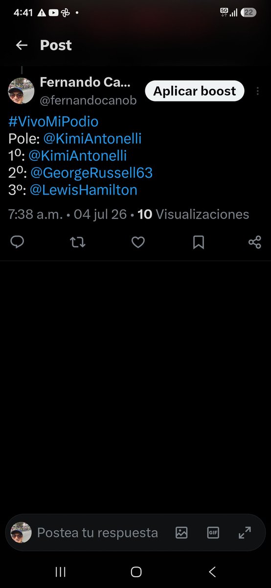 fernandocanob's tweet photo. @vivof1 @marioalca @ConradoMaguna @lf_albert @Fredymello1979 @sergiopeveri Adjunto captura de pantalla https://t.co/vzW5zU6IdS