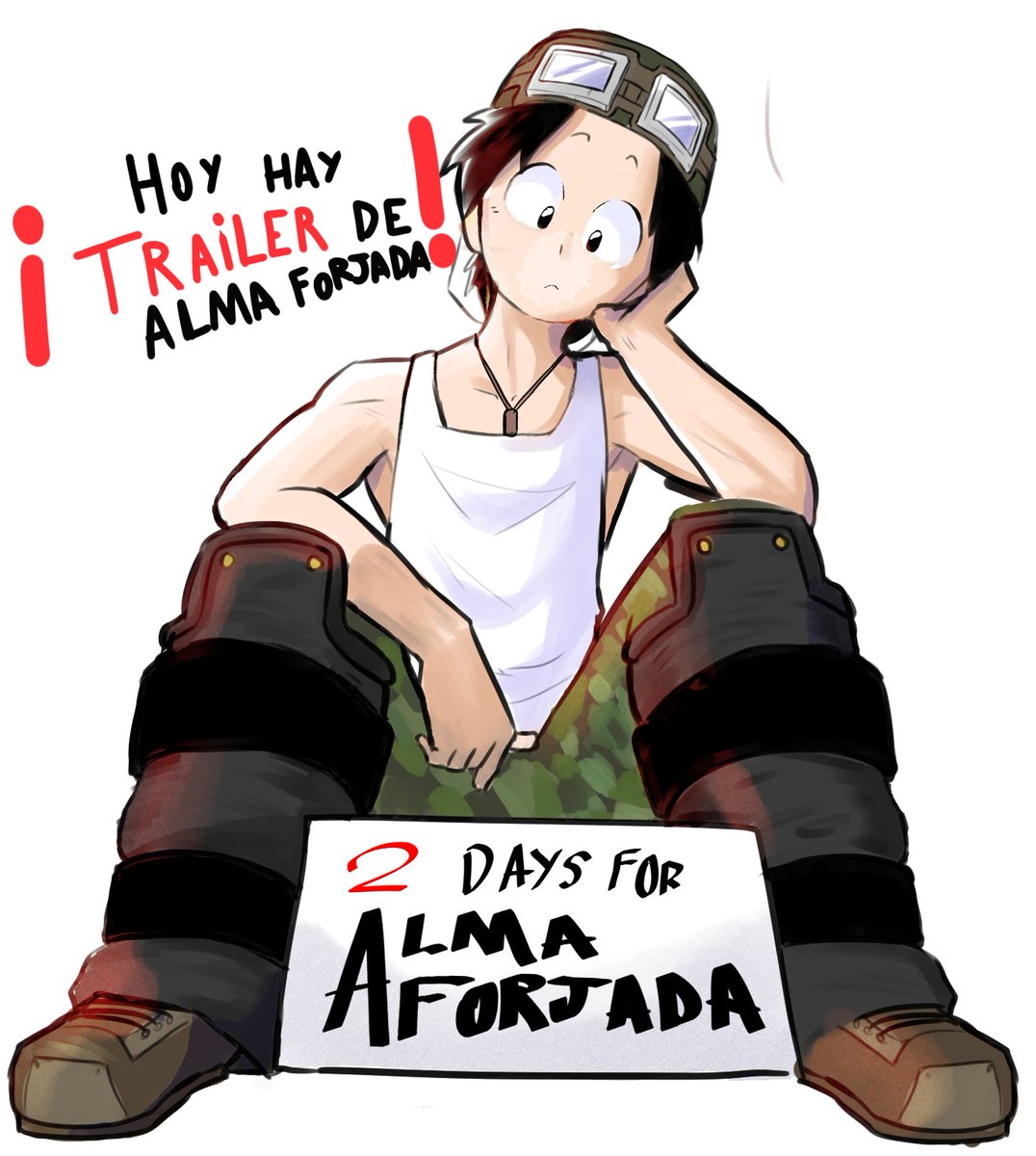 Kipadink's tweet photo. ¡2 DÍAS PARA ALMA FORJADA!   
HOY TAMBIÉN HAY TRÁILER, ¡NO SE LO PIERDAN! 
 
Colaboración con la comunidad de Mimic Mang 
Con chinonegro, albinovera87, edraz_ y danech2004 

¡¿Están listos?!  
Hecha por Beexarg https://t.co/D8WlKlobcY