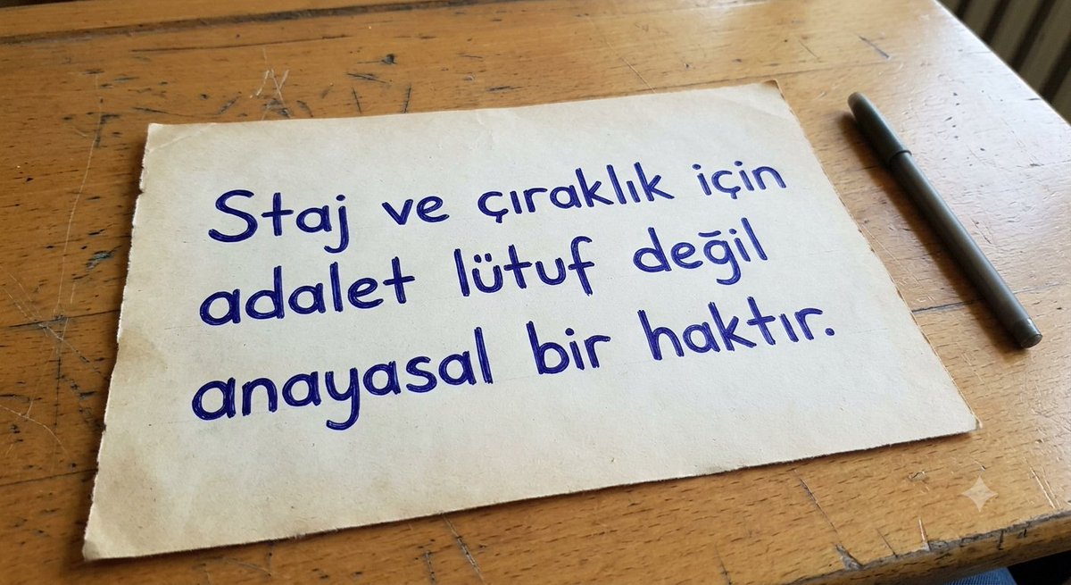SrraEmre's tweet photo. Çözümsüz bırakılan her gün hakkın gaspıdır!

Staj ve çıraklık için adalet lütuf değil, anayasal bir haktır.
@RTErdogan
@efkanala 
@MHP_Bilgi
@MhpTbmmGrubu
@zorlu77
@Akparti
 Ucuz Can Ucuz işgücü 
#StajyerçırakÖlüyorÖldürülüyor https://t.co/BFssZpDfOZ