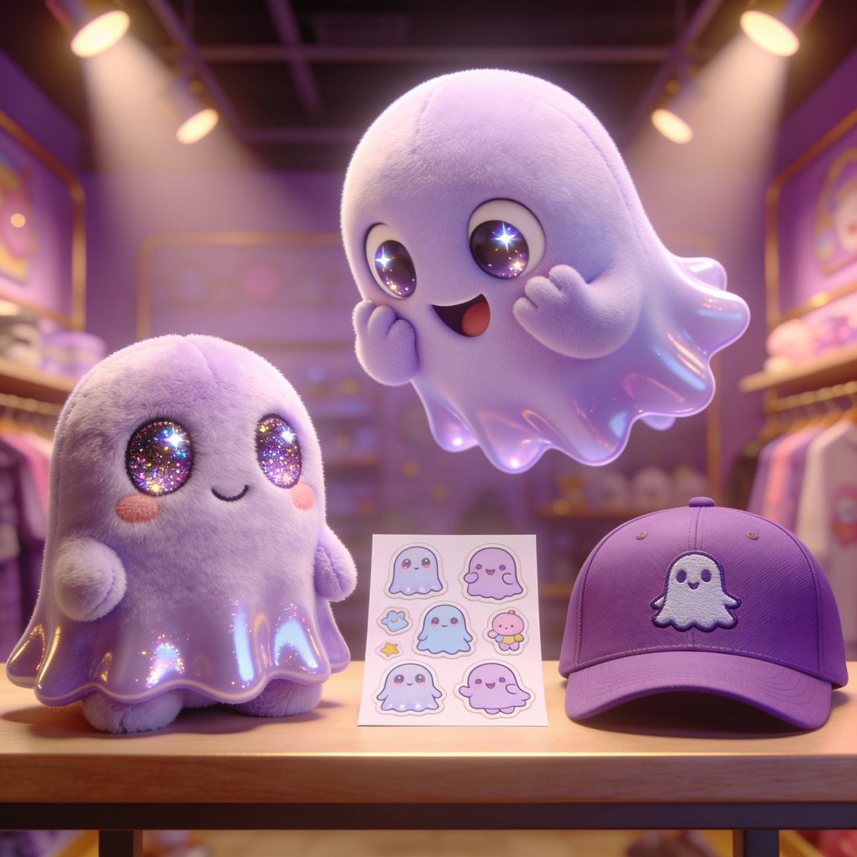 Ghosti_pump's tweet photo. 👻 GHOST FAMILY — MERCH DECISION. you're voting.

We're putting Ghosti on real things — and a cut of every sale buys & burns supply. 🔥

so what do we make FIRST?

🧸 the plushie — the little guy on your desk
🧢 the hat — purple on your head daily
✨ the stickers — a ghost on every laptop in the city

vote + reply with what YOU'D actually rock. best idea in the replies gets theirs FREE when we ship. 👇

solana:6hKk9ymYMejWURC1GhKj66Rwcn6VNnHHe1E3JgE4pump · https://t.co/PiVrZeBE9G