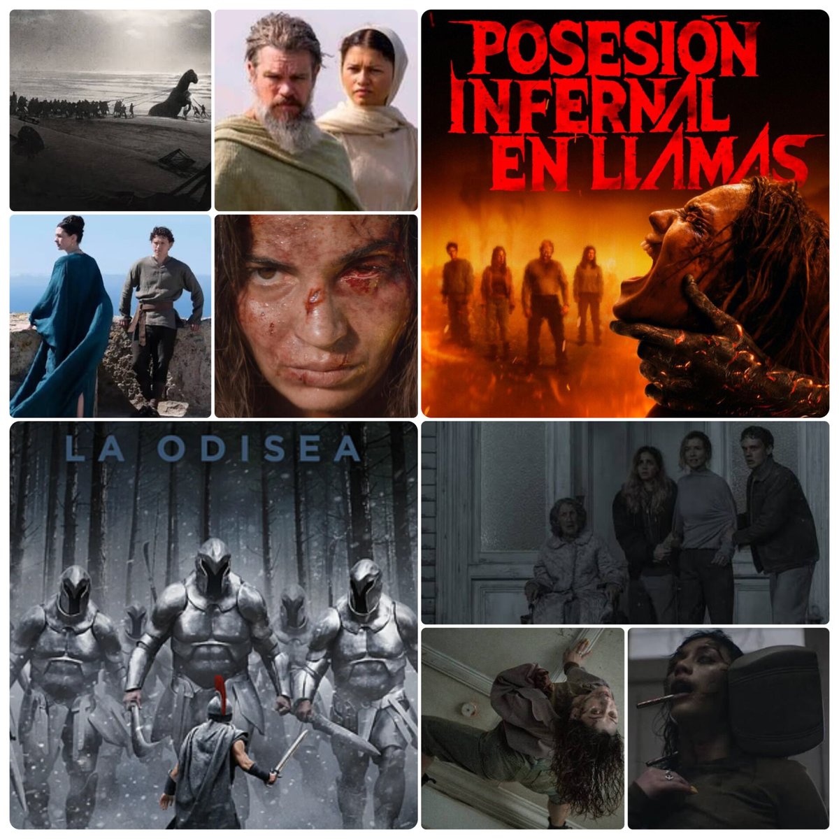 tetrimir's tweet photo. ⚔️ #LaOdisea es el Nolan más épico: grandiosa, espectacular, con un reparto sobresaliente. Desentona una banda sonora excesivamente estridente
🩸 #PosesiónInfernalEnLlamas mantiene vivo el espíritu de la saga iniciada en 1981: una continuación sólida, sangrienta y muy disfrutable https://t.co/4vrfcsdg8B