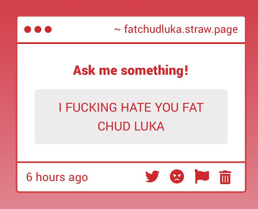 idiotluka's tweet photo. Yall just dog water 🤣 #fatchudalnst https://t.co/lTmyjffWTZ
