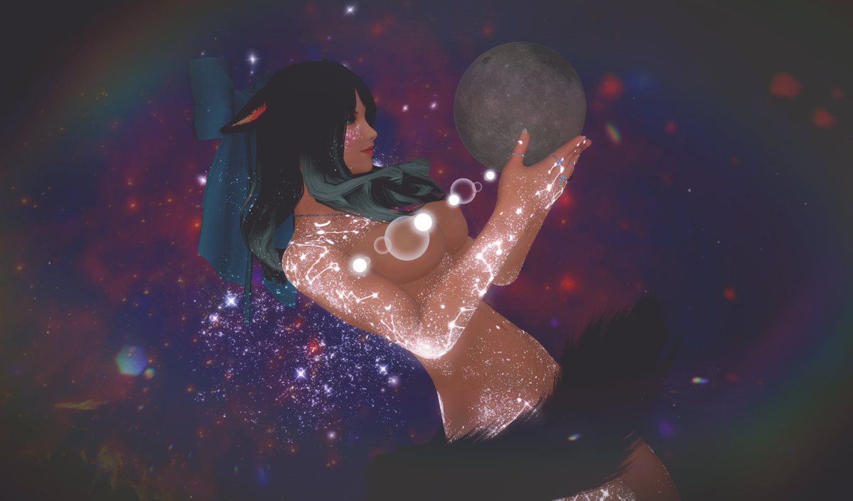 spaceprincessy's tweet photo. Keeper of the Moon 🩵

#ffxivsnaps || #miqote || #reshade || #gposers || #spaceprincessy https://t.co/wdEyt0ubAB