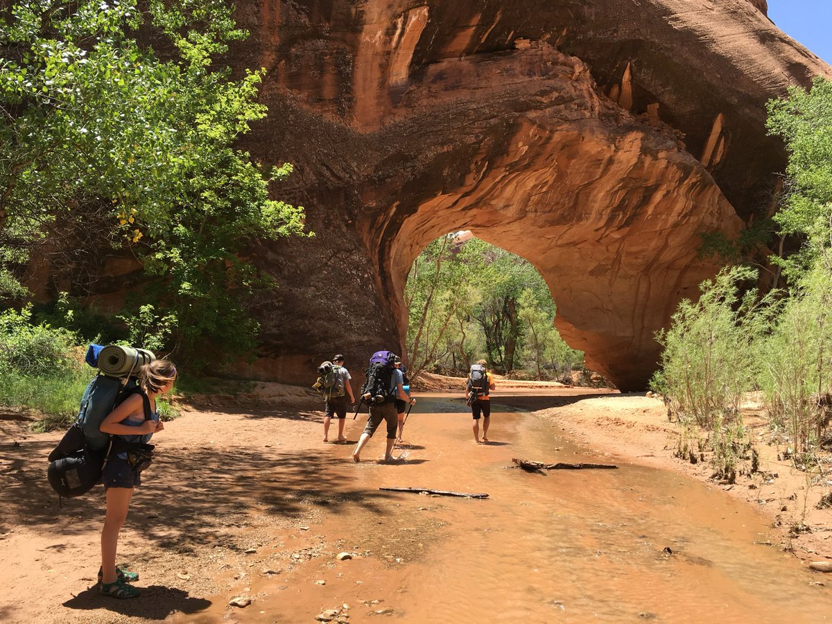 crazyus's tweet photo. Coyote Gulch in Grand Staircase Escalante NM is one of the casualties in the Utah GOP’s Trump Sponsored land grab. Let the extraction &amp; sell off of our public lands begin. Everyone who thinks this is a good thing, wait until your OHV trails are riddled with No Tresspassing signs! https://t.co/Is36qOoJik