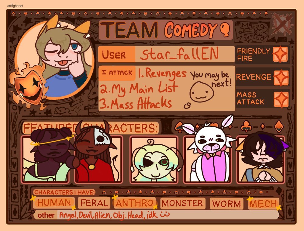 starf4ll3n's tweet photo. Repost cos the bg was weird, but I'm on artfight!! I dno't care if I'm late attacj me neow!!! https://t.co/71Kmx6hSUi