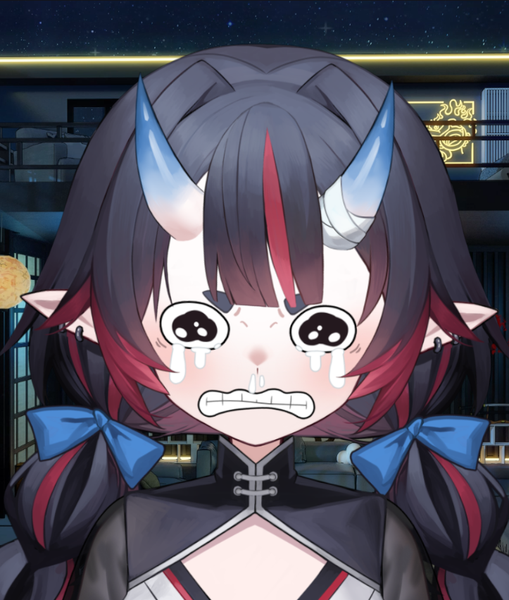 YomiiOK 💙👹 || Oni Vtuber tweet media
