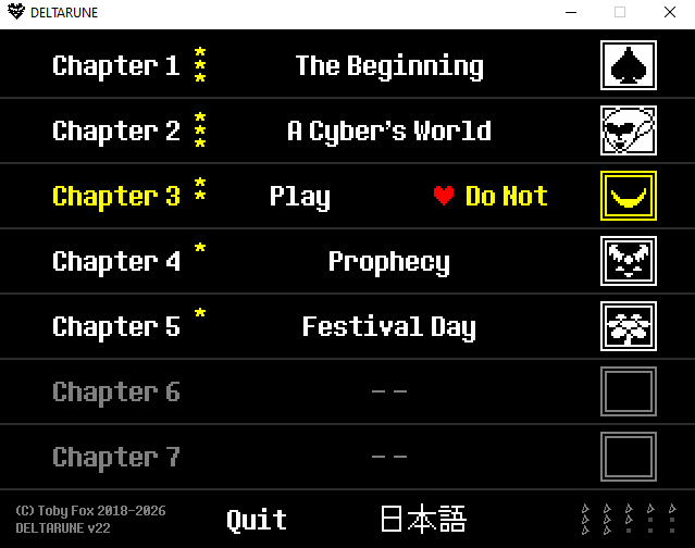 d4rknessbegone's tweet photo. he
llo?????
WHAT THE FUCK IS THIS? this wasn't here before i swear????
#deltarune https://t.co/4MC6jPVeqt