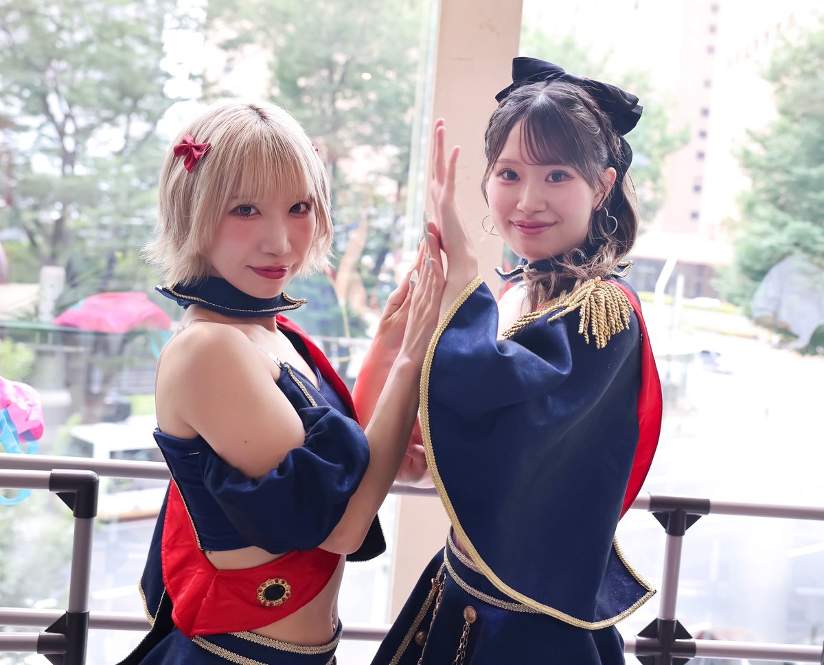 LOVE IZ DOLL 💚うーみん&ななみん💙 #LOVE_IZ_DOLL #音羽うみ #藍沢ナナミ