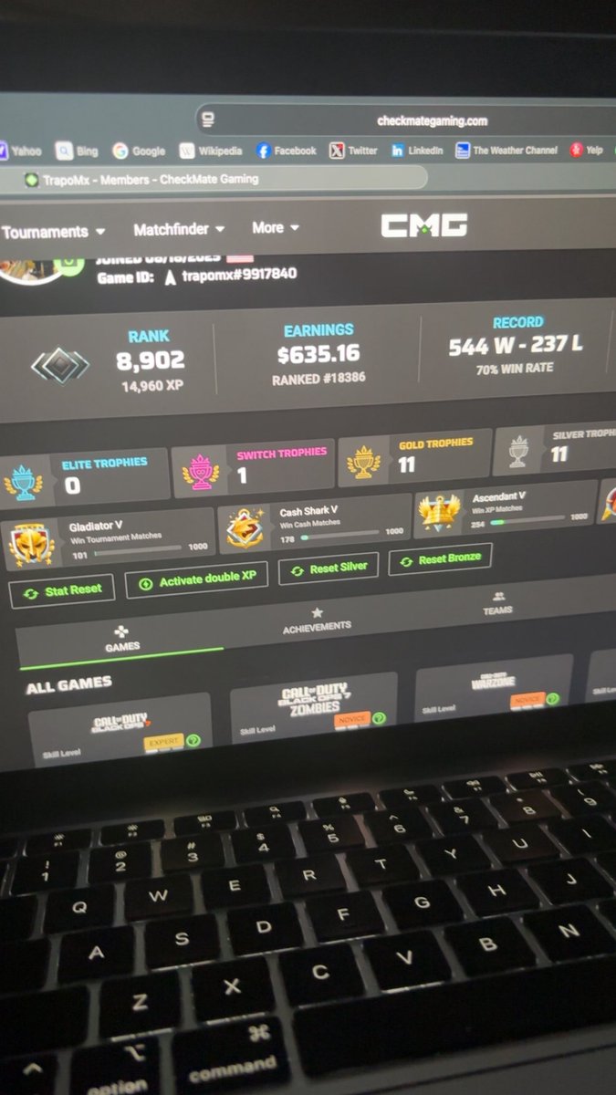 Trapomx's tweet photo. Won nov expert switch and ended up hittin expert #cmg #trapomx https://t.co/lClMWEZz6q