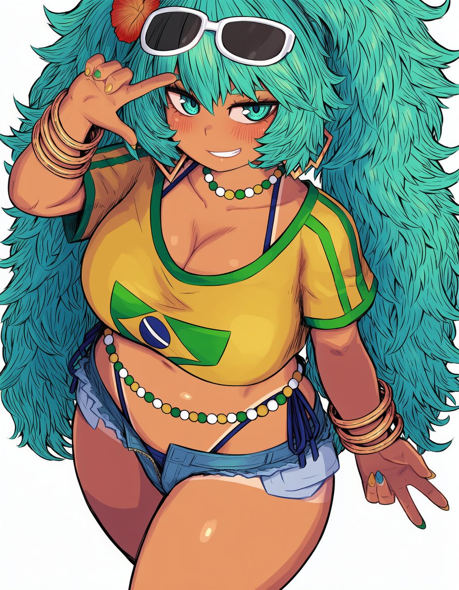 DoinakaSecond's tweet photo. #ブラジリアンミク #brazilianmiku https://t.co/eHveCWduq1