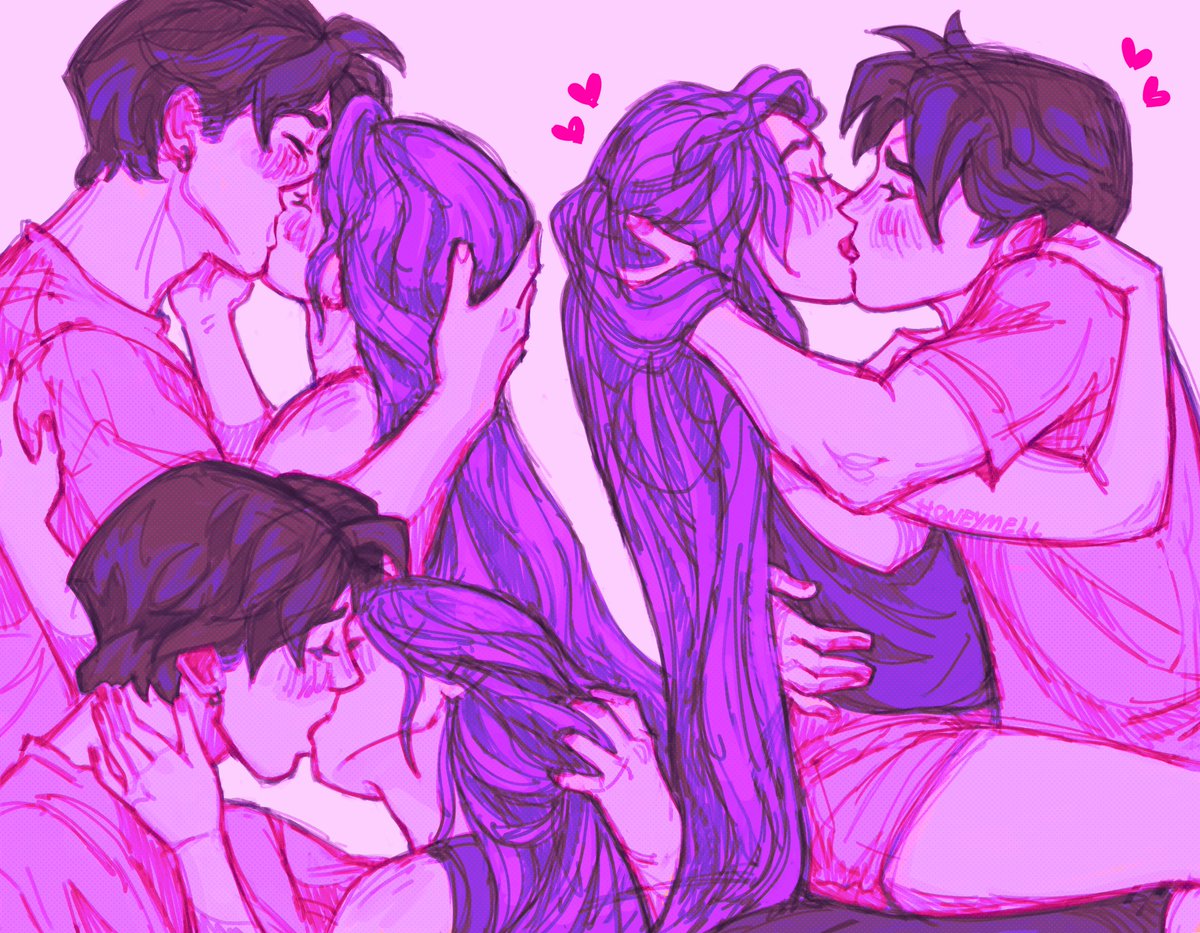 itsdancingquen's tweet photo. jinu loves when rumi let her hair down 💜
#rujinu #KPOPDEMONHUNTERS https://t.co/fdS3nZxQRP