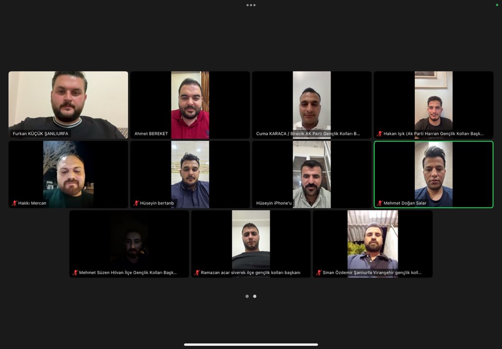 furkankucukk_'s tweet photo. İlçe Gençlik Kolları Başkanları Toplantımızı Zoom üzerinden gerçekleştirdik.

Toplantımızda teşkilat çalışmalarımızı kapsamlı şekilde değerlendirirken, önümüzdeki dönemde sahada yürüteceğimiz faaliyetler ile gençliğe yönelik hedef ve projelerimizi istişare ettik.

#GüçlüGençlik #GüçlüTürkiye #AkGençlik 

@avyusufibis @bybekirbozdag @osmannazlier @milhamigunbegi @ferdisenel25 @akgencliksurfa