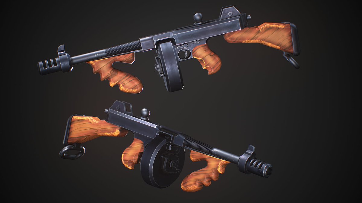 JP3D_'s tweet photo. Stylized Tomgun ready for aciton.
3.1k Tris. Renders done at 2k, but the gun really looks beautiful at any res.
Blender and Substance Painter.
COMMS OPEN!
#RobloxDev #RobloxStudio #3DArt https://t.co/wqu1LJtJAA