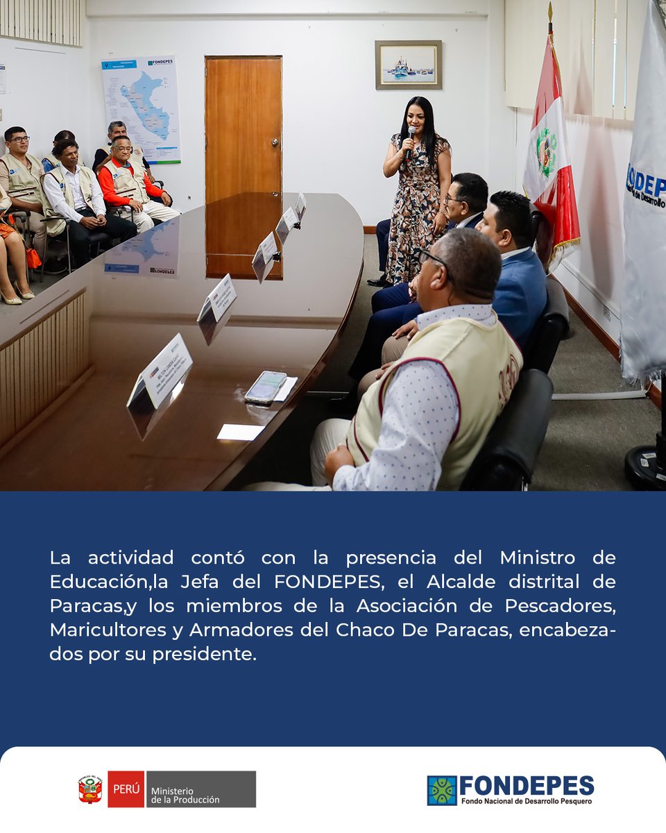 FONDEPES's tweet photo. 💪 Con esta iniciativa, seguimos promoviendo proyectos de infraestructura pesquera que fortalezcan la pesca artesanal, generen más oportunidades para los pescadores y contribuyan al desarrollo sostenible de las comunidades costeras. 🐟🇵🇪 https://t.co/rWuqiakfwf