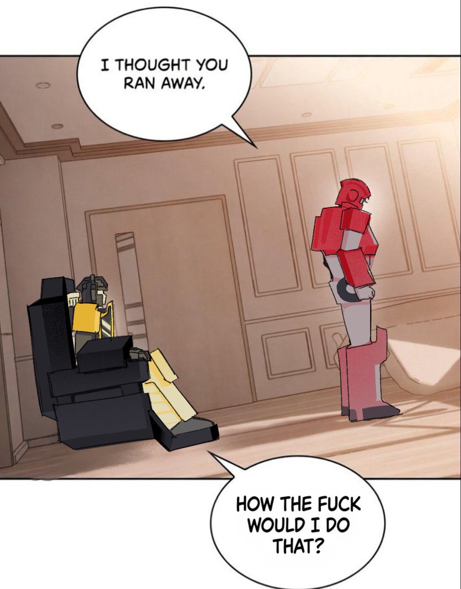 vyrroca's tweet photo. yall remember when he had a wheelchair #sunstreaker #ironhide https://t.co/Es95qr2YlF
