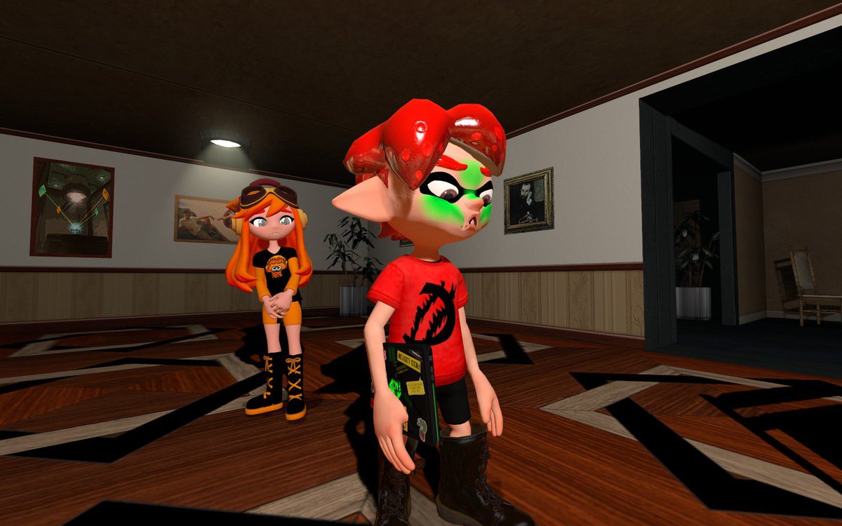 Chrisomatic53's tweet photo. I been sick for like a month

But I’ll break myself in half just to make videos, if I have to die I’ll go out doing what I love

#sick #inkling #splatoon https://t.co/EJgMqRFM5a
