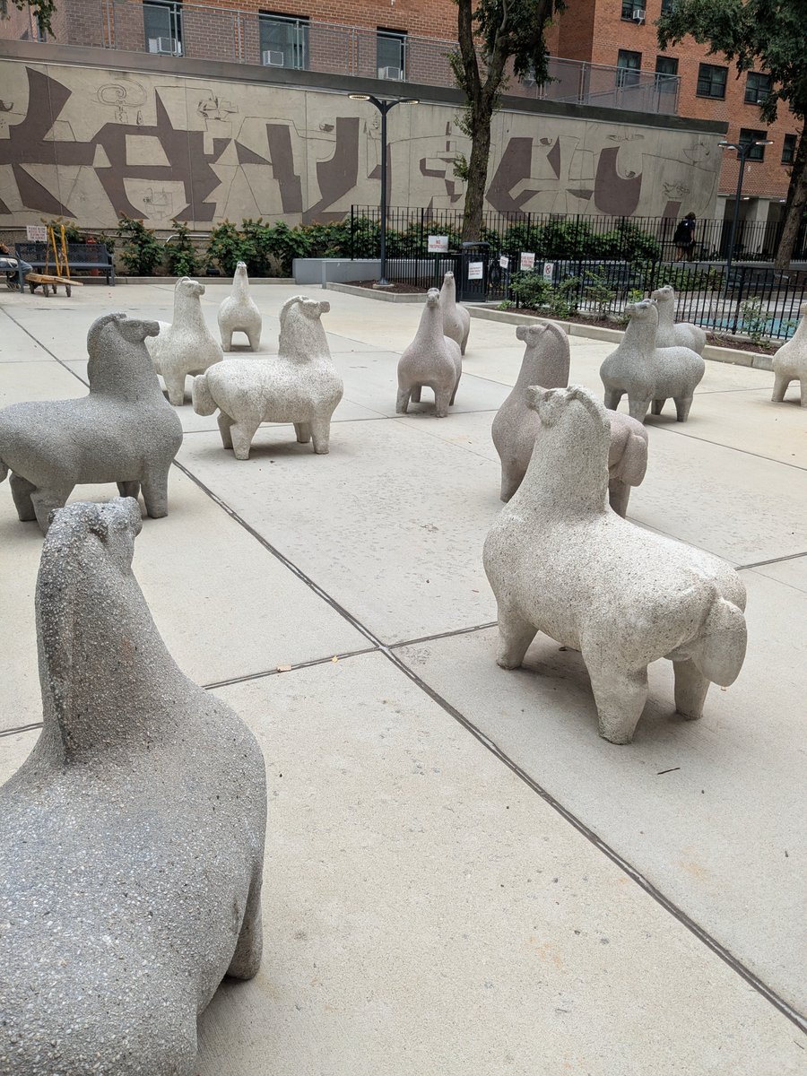 sleve_mcdichael's tweet photo. I am so charmed by this playground full of fat little horses https://t.co/Oztzer8AvR