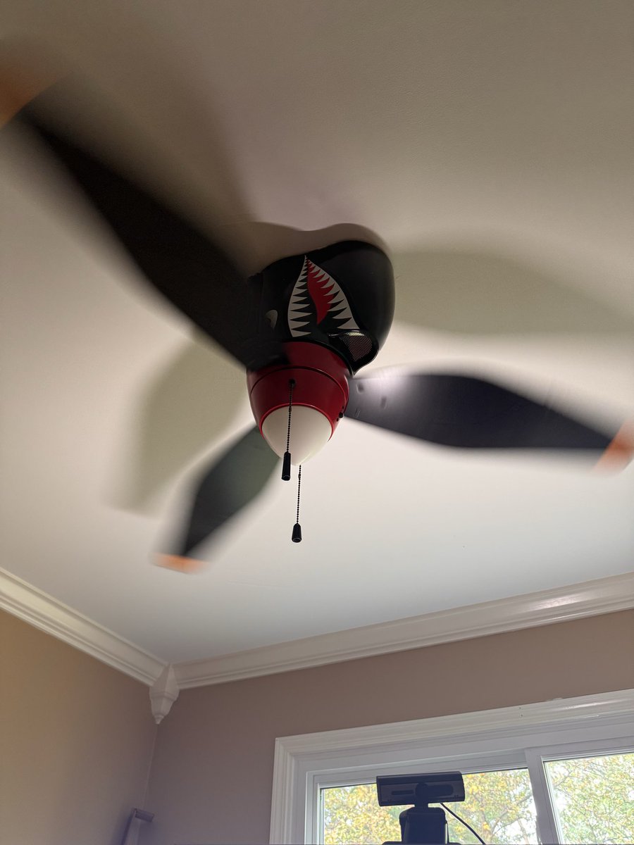 send2devnull's tweet photo. @CWLemoine This is my ceiling fan. https://t.co/nvmXpYCb2f