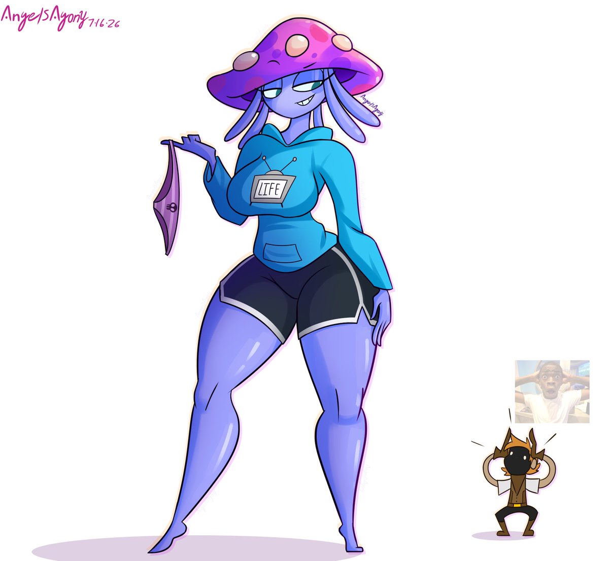 AngelsAgony_'s tweet photo. She is teasing again https://t.co/7brzieQBxh