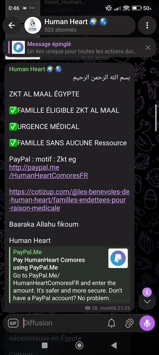 HumanHeartCom's tweet photo. 191€ sur 800€

Qu’Allah vous récompense https://t.co/H2M3YV1dX2