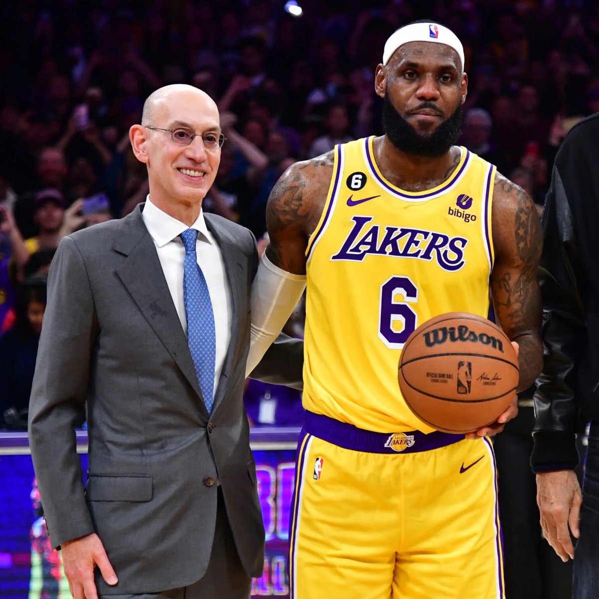 LegionHoops's tweet photo. Adam Silver on LeBron’s free agency decision:

“I would like him to make his announcement already, so he can finish the schedule. Because as you might imagine, the teams are calling us, the networks are calling us, and everybody wants to lock in the schedule. But it will influence how we set the schedule, how we set opening week, Christmas Day, etc.”

(via @andrewrsorkin)