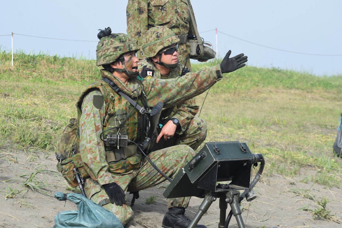 岩手 #自衛隊 #対空実射訓練 第9高射特科大隊は、6月29日から7月3