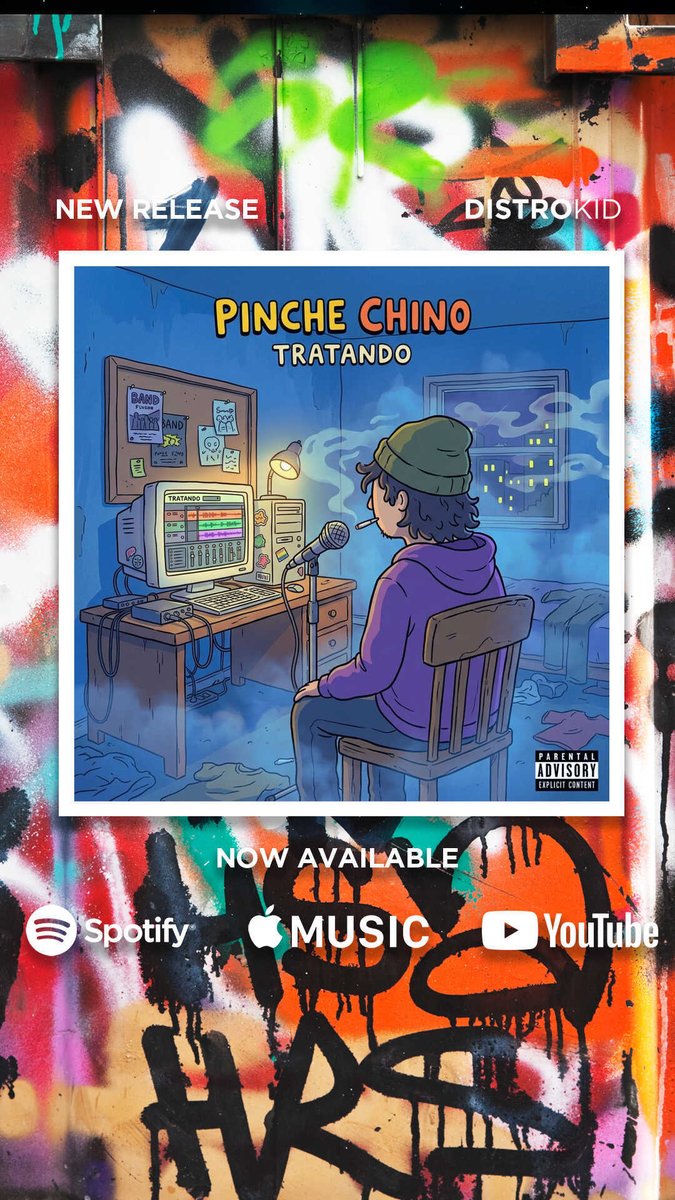 broke_n_stoned's tweet photo. ESCUCHAN! Por favor dale chance a mi album. 
https://t.co/9H5qvyl7TS #NewMusicAlert #mexican #trap #rap #spanish #hiphop #PincheChino #Tratando https://t.co/XDpgWFtait