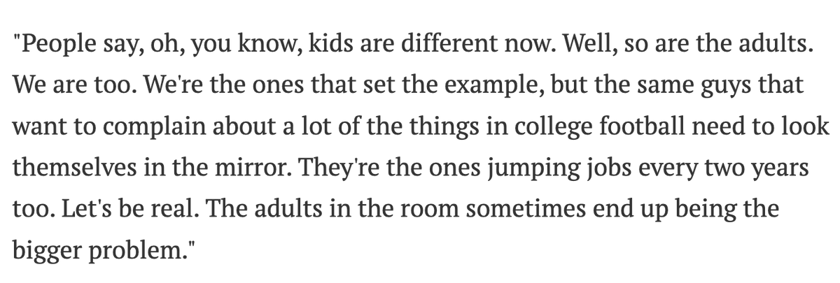 CoachSamz's tweet photo. Brent Key spitting some brutal truth at ACC Media Day

https://t.co/MAuaCA8gHl https://t.co/CAJJN7BSKo