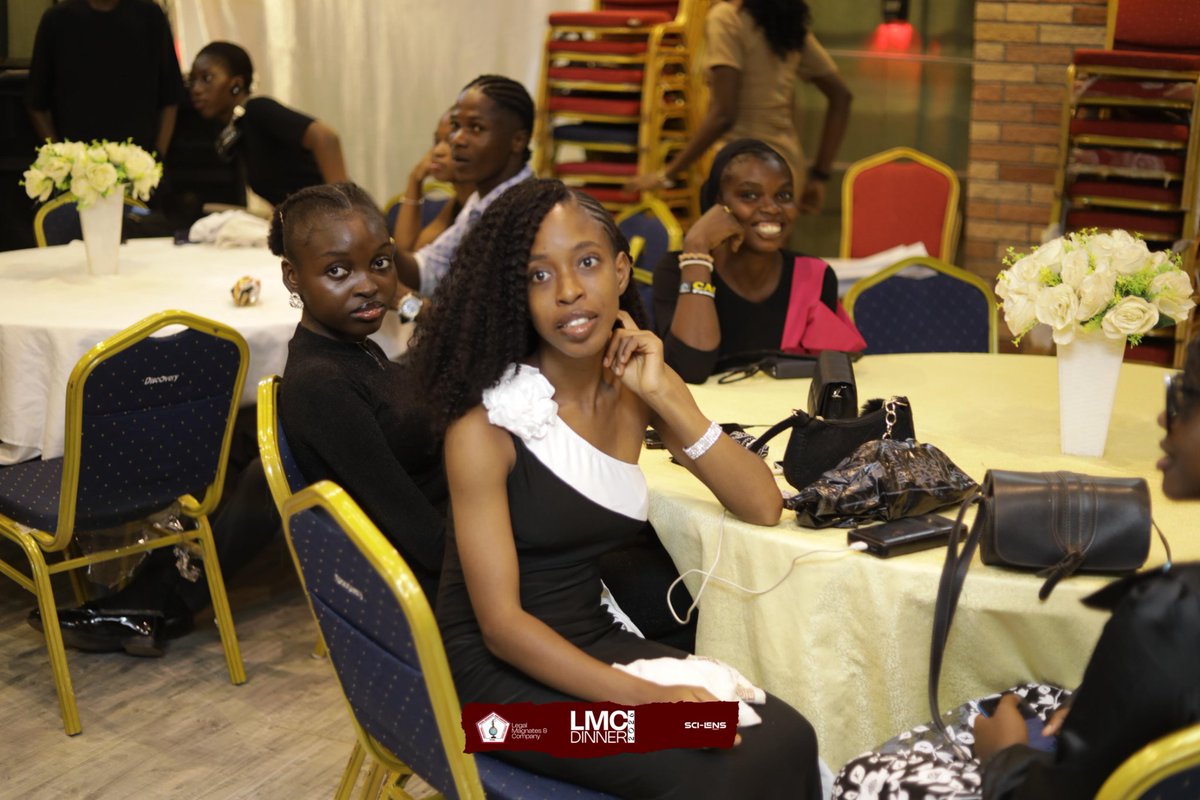 LMCOOU's tweet photo. Magnates in the graduating class were also excited to be having their last dinner before they transition to the more honourable status of Magnates-International https://t.co/6ceE1VfQIC