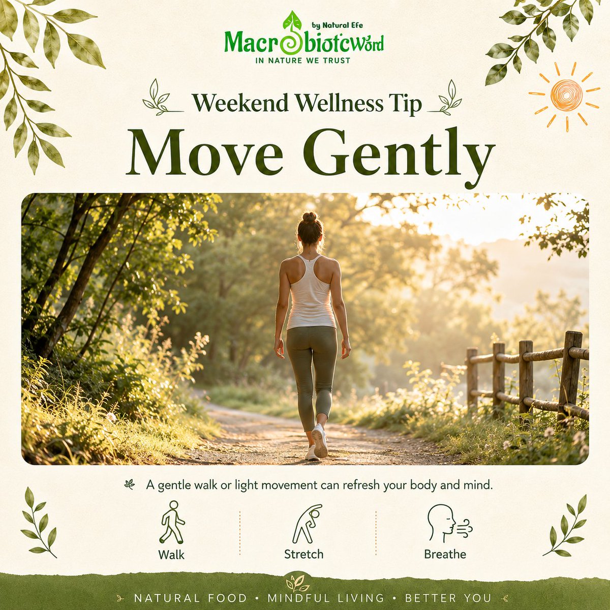 NaturalEfe's tweet photo. πΏ This weekend: nourish, blend, pause and move gently.
Enjoy a wholesome breakfast, a colourful smoothie, a mindful moment and light movement. Small habits can help you feel refreshed. π
Shop organic essentials: https://t.co/TZ6cdbClkv
#HealthyWeekend #MacrobioticWorld https://t.co/bkesvCNQFX