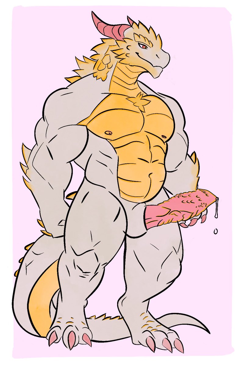 AdimFurry's tweet photo. Hey guys today I've prepared something a little more personal. It's a dragon inspired by my favorite toy from @NothosaurToy / @Nothosaur_Korea. No, it's not an ad or collaboration (it can be if you want Notho Team😏)
And also I make some stickers project if someone is interested https://t.co/b6vUYmJ90I
