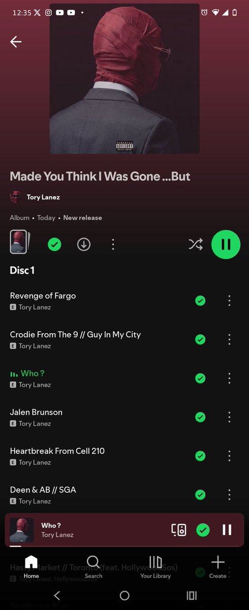 mscertified82's tweet photo. 🗣️You Want It B🤫tch,Earn Something 💯‼️
Facts @torylanez Ain't Nobody Stopping You👑🔥 #FreeTory☂️ https://t.co/fm5hcuCjm7